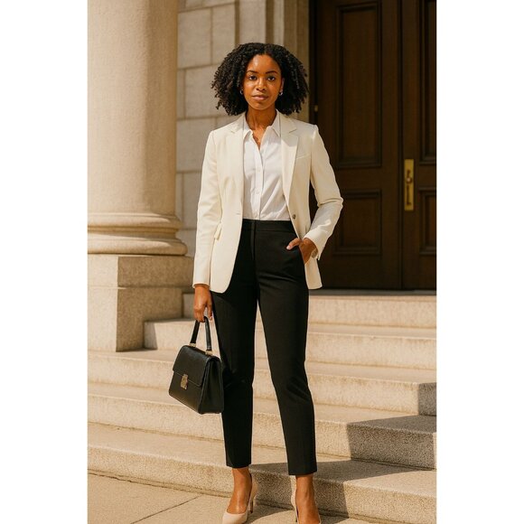 Rag & Bone Womens Black Pants 6 Minimalist Chic Office Court Core Capsule - Picture 1 of 16